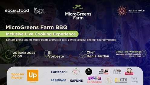 BBQ Party la MicroGreens Farm cu Chef Denis&nbsp;Jardan